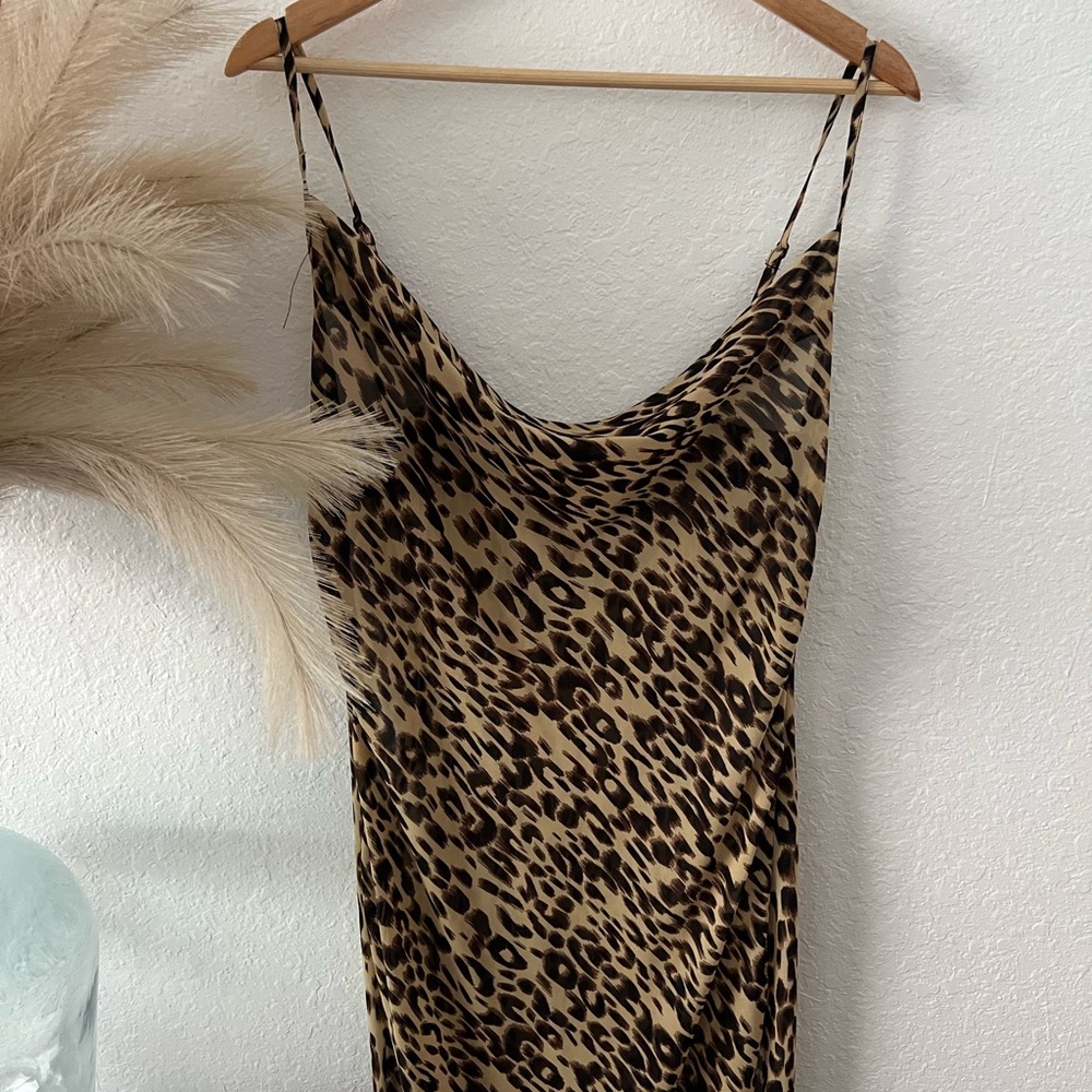 Nasty Gal | cheetah cover up dress